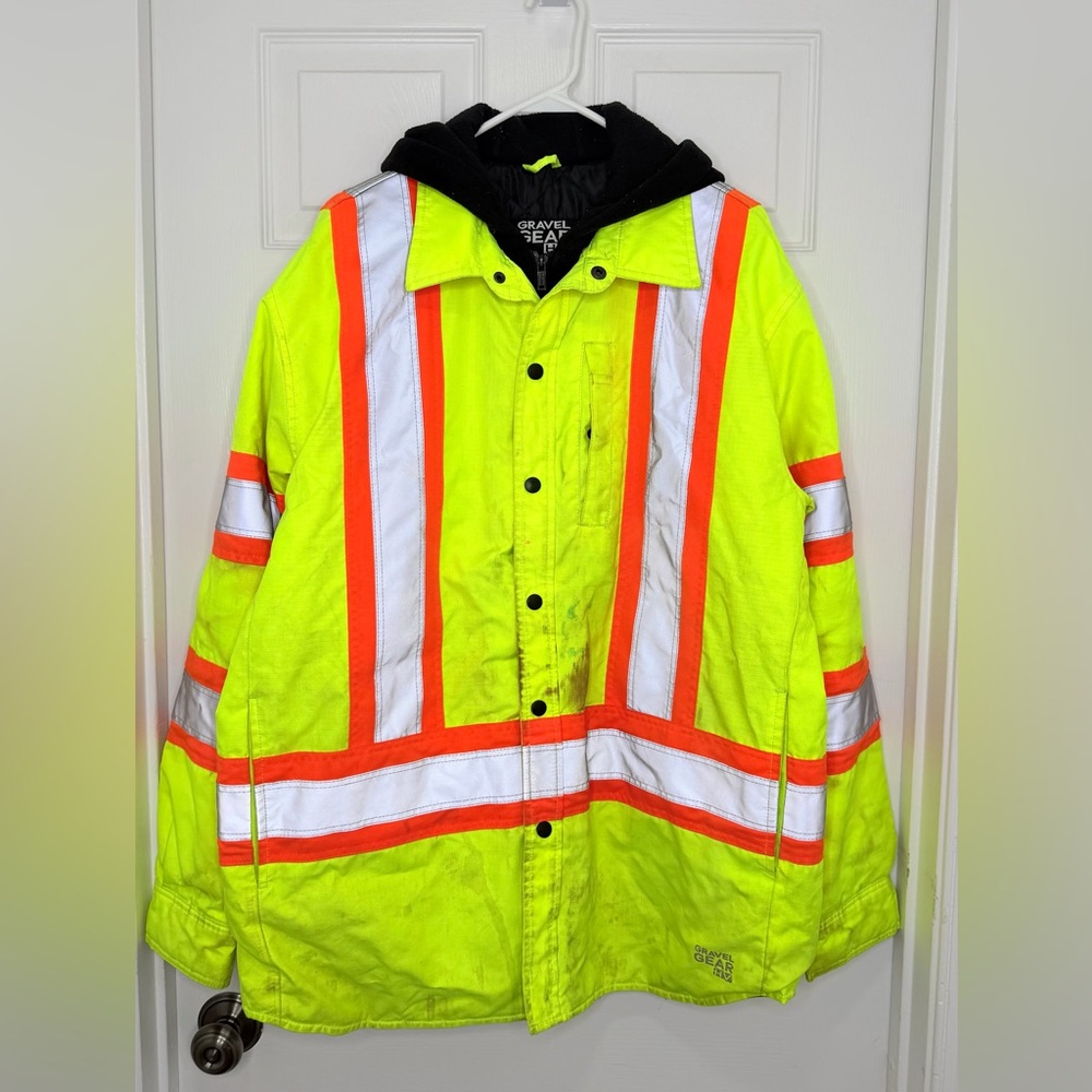Gravel Gear High-Visibility Jacket Size L